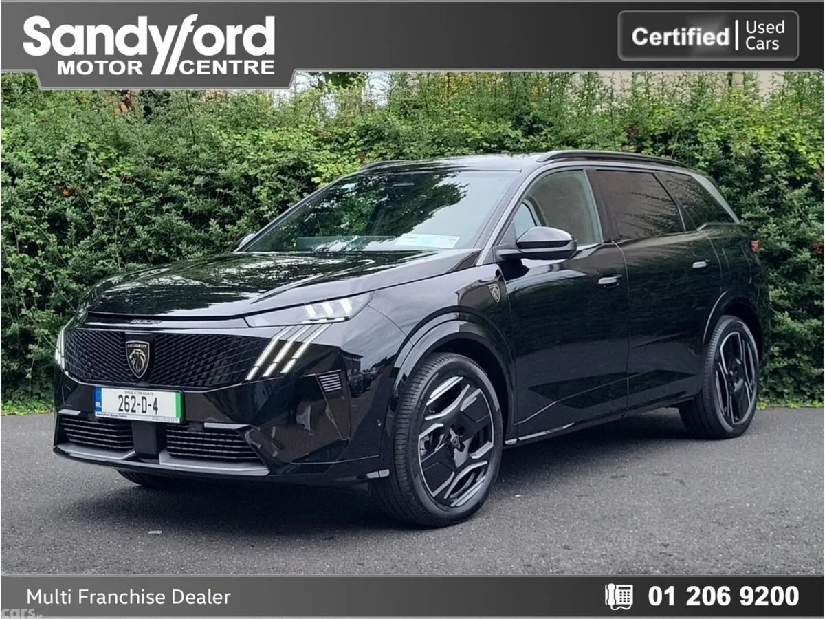 Peugeot 5008 SUV, Electric, 2026, Black