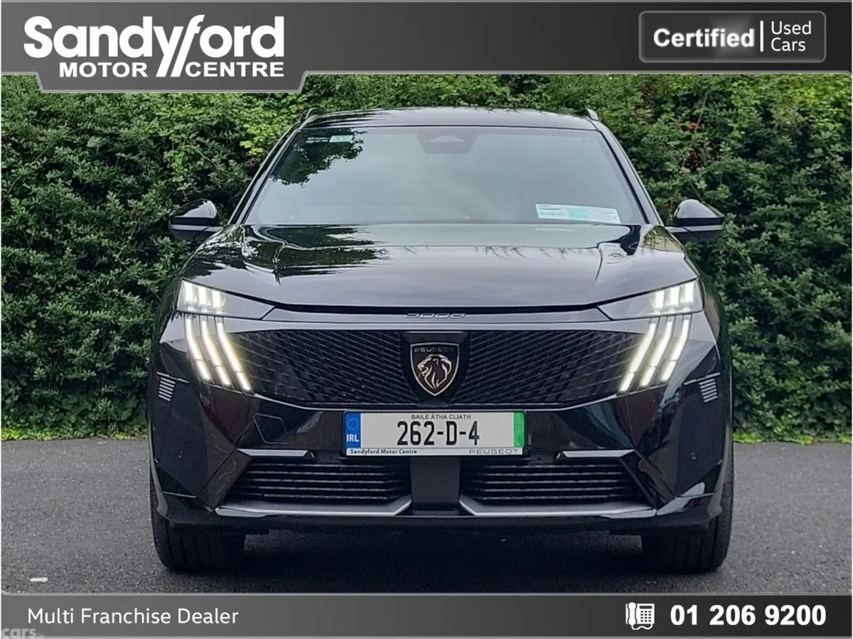 Peugeot 5008 SUV, Electric, 2026, Black
