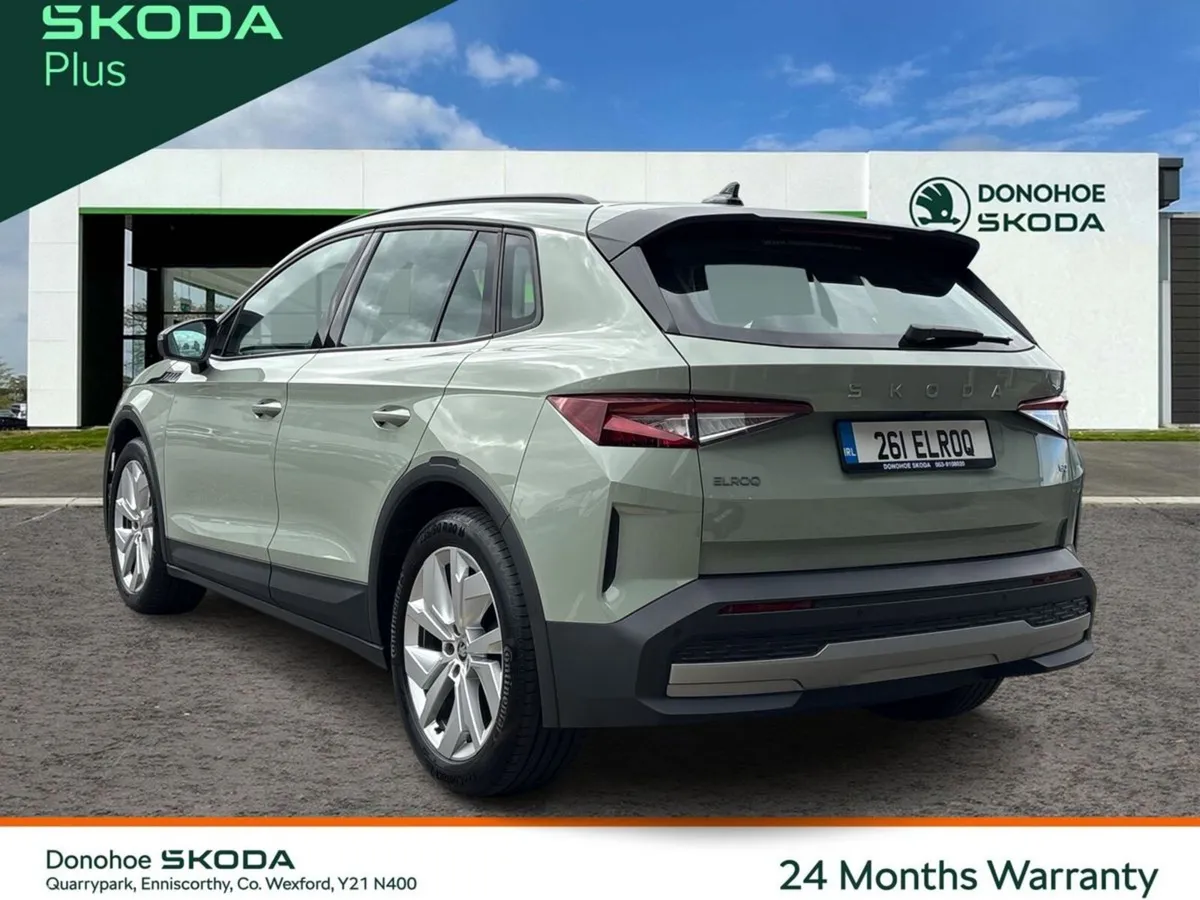 Skoda Elroq SUV, Electric, 2026, Green