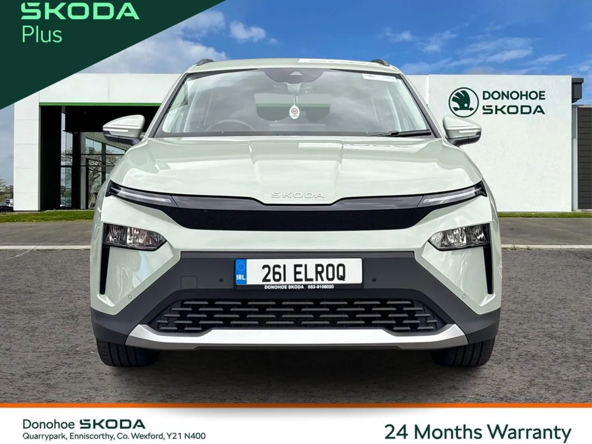 Skoda Elroq SUV, Electric, 2026, Green