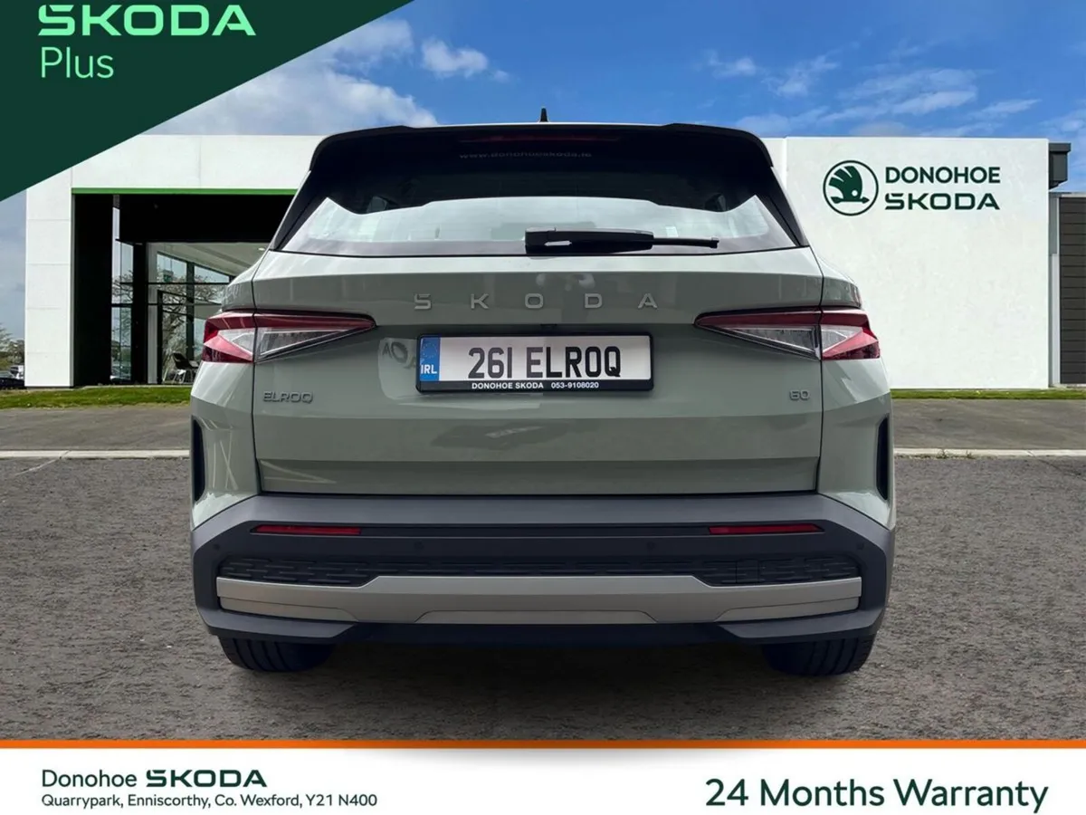 Skoda Elroq SUV, Electric, 2026, Green