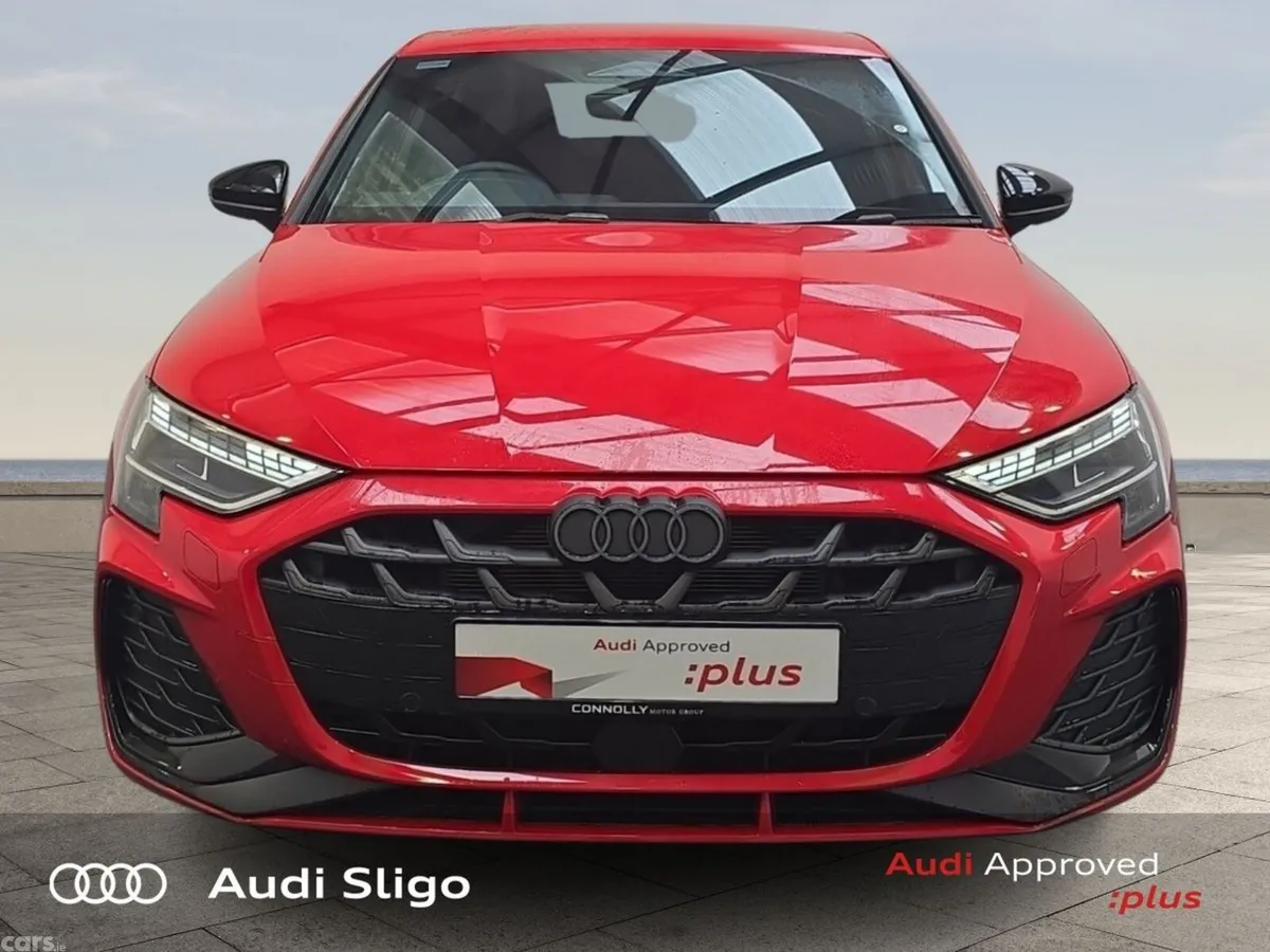 Audi A3 Saloon, Petrol, 2026, Red