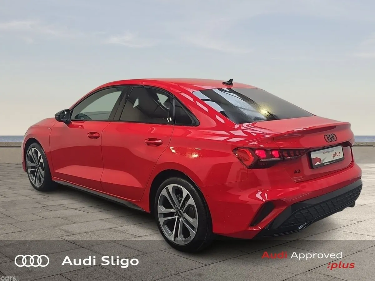 Audi A3 Saloon, Petrol, 2026, Red