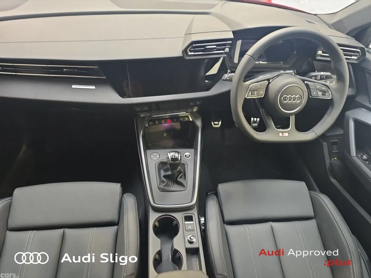 Audi A3 Saloon, Petrol, 2026, Red