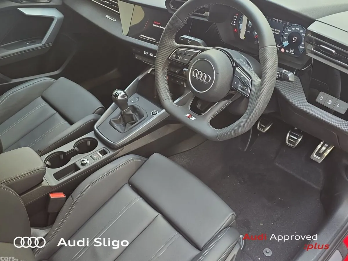 Audi A3 Saloon, Petrol, 2026, Red