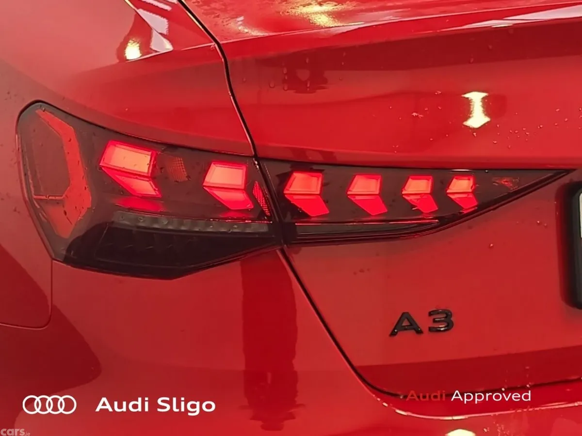 Audi A3 Saloon, Petrol, 2026, Red