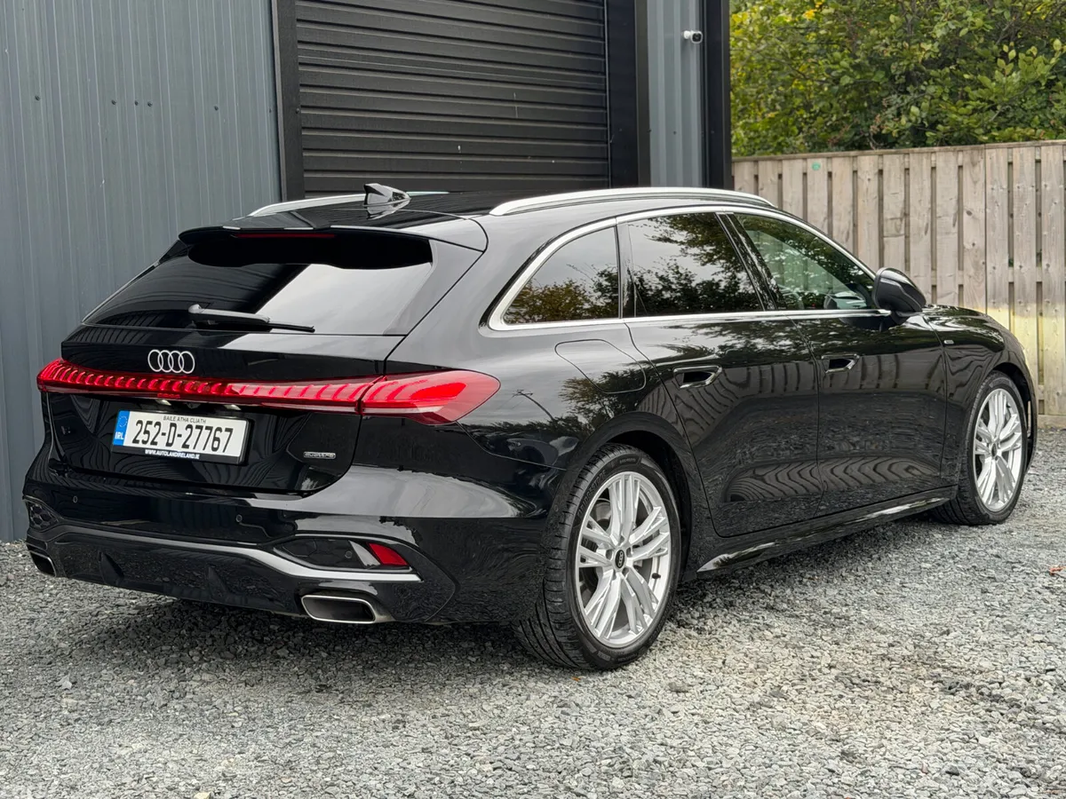 Audi A5 Estate, Petrol Hybrid, 2025, Black