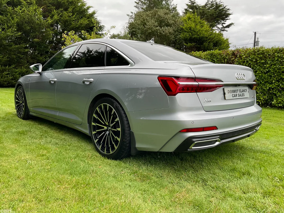 Audi A6 Saloon, Diesel Hybrid, 2019, Silver