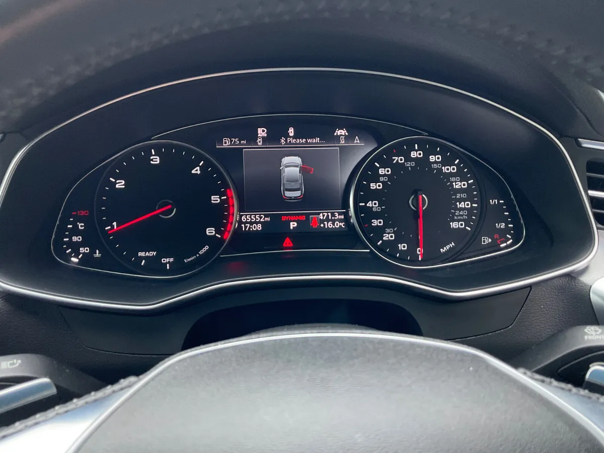Audi A6 Saloon, Diesel Hybrid, 2019, Silver