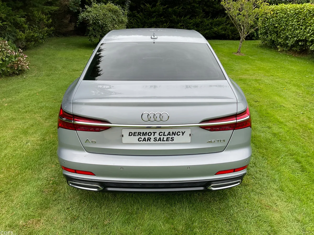 Audi A6 Saloon, Diesel Hybrid, 2019, Silver