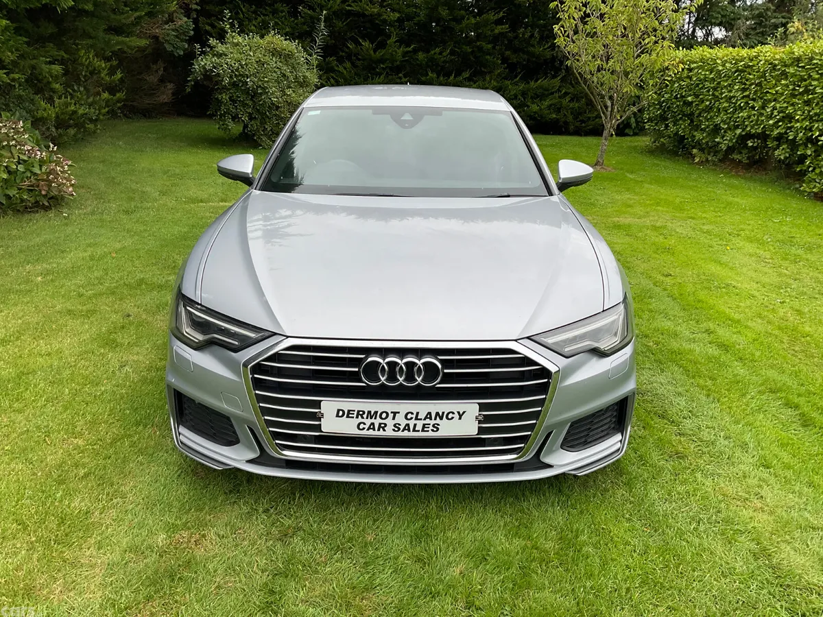 Audi A6 Saloon, Diesel Hybrid, 2019, Silver
