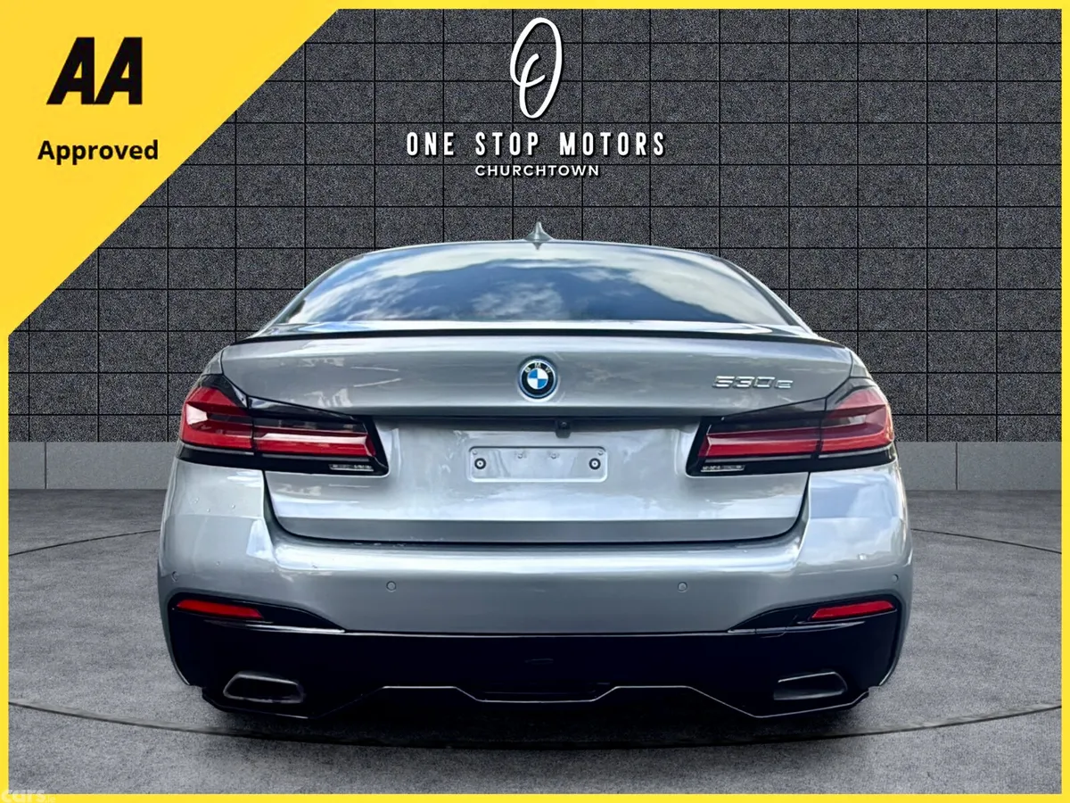 BMW 5-Series Saloon, Petrol Plug-in Hybrid, 2022, Grey
