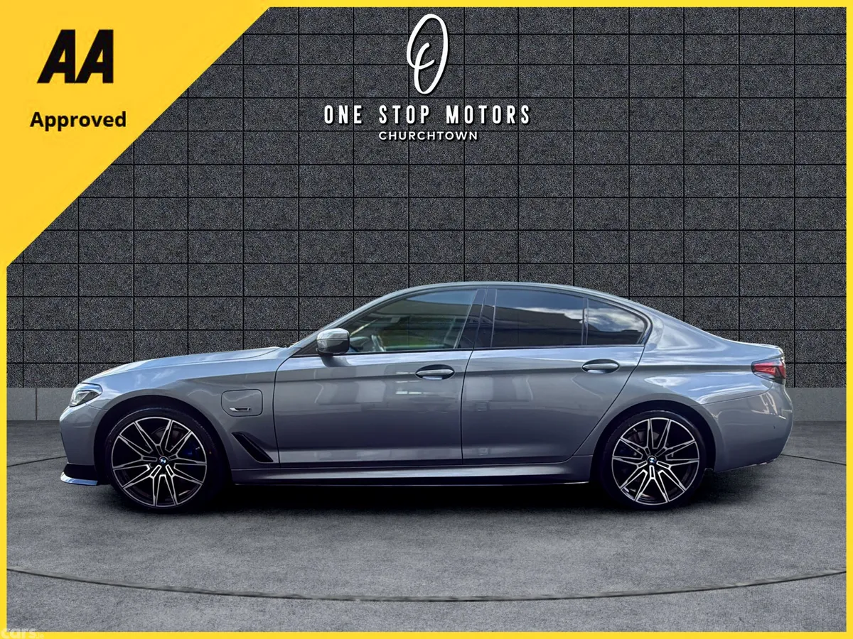 BMW 5-Series Saloon, Petrol Plug-in Hybrid, 2022, Grey