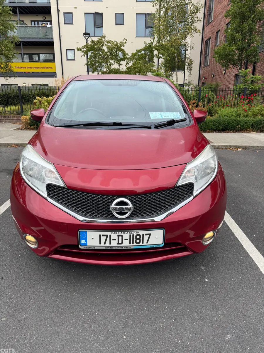 Nissan Note MPV, Diesel, 2017, Red