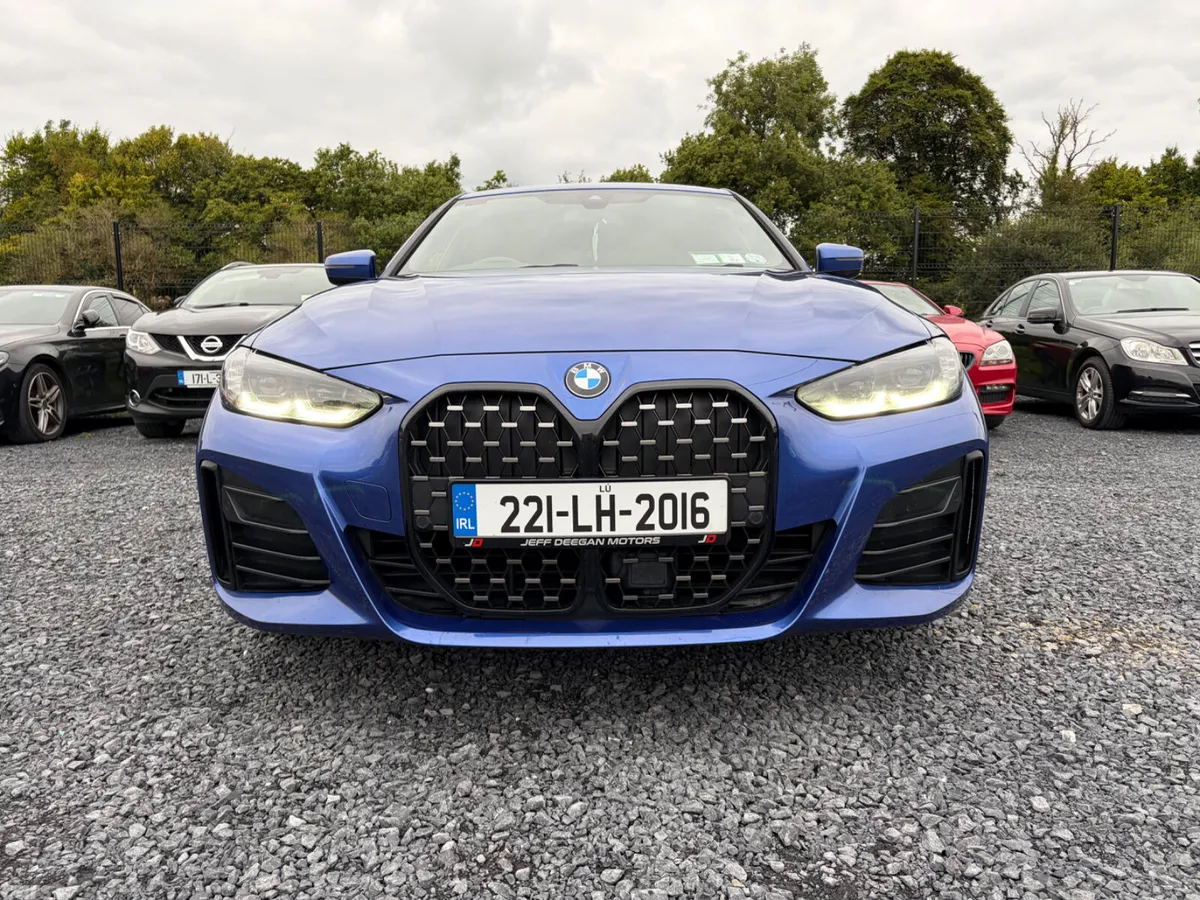 BMW 4-Series Coupe, Diesel, 2022, Blue