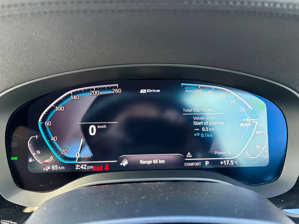 BMW 5-Series Saloon, Petrol Plug-in Hybrid, 2020, Grey