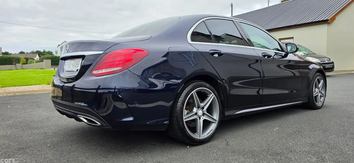 Mercedes-Benz C-Class Saloon, Diesel, 2017, Blue