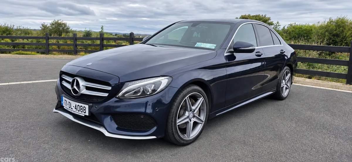 Mercedes-Benz C-Class Saloon, Diesel, 2017, Blue