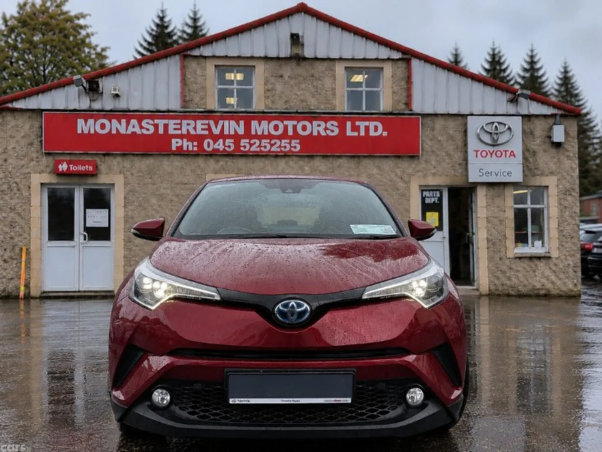 Toyota C-HR Hatchback, Petrol Hybrid, 2018, Red