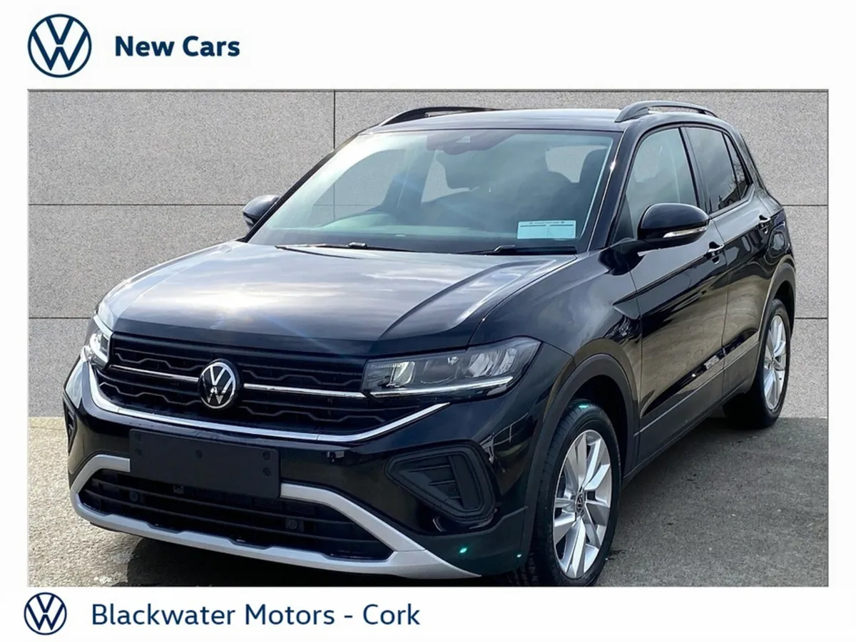 Volkswagen T-Cross Hatchback, Petrol, 2026, Black