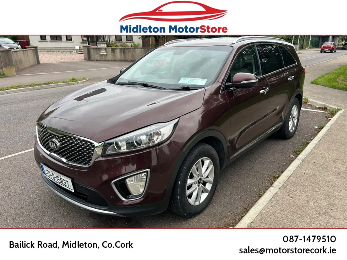 Kia Sorento SUV, Diesel, 2017, Red