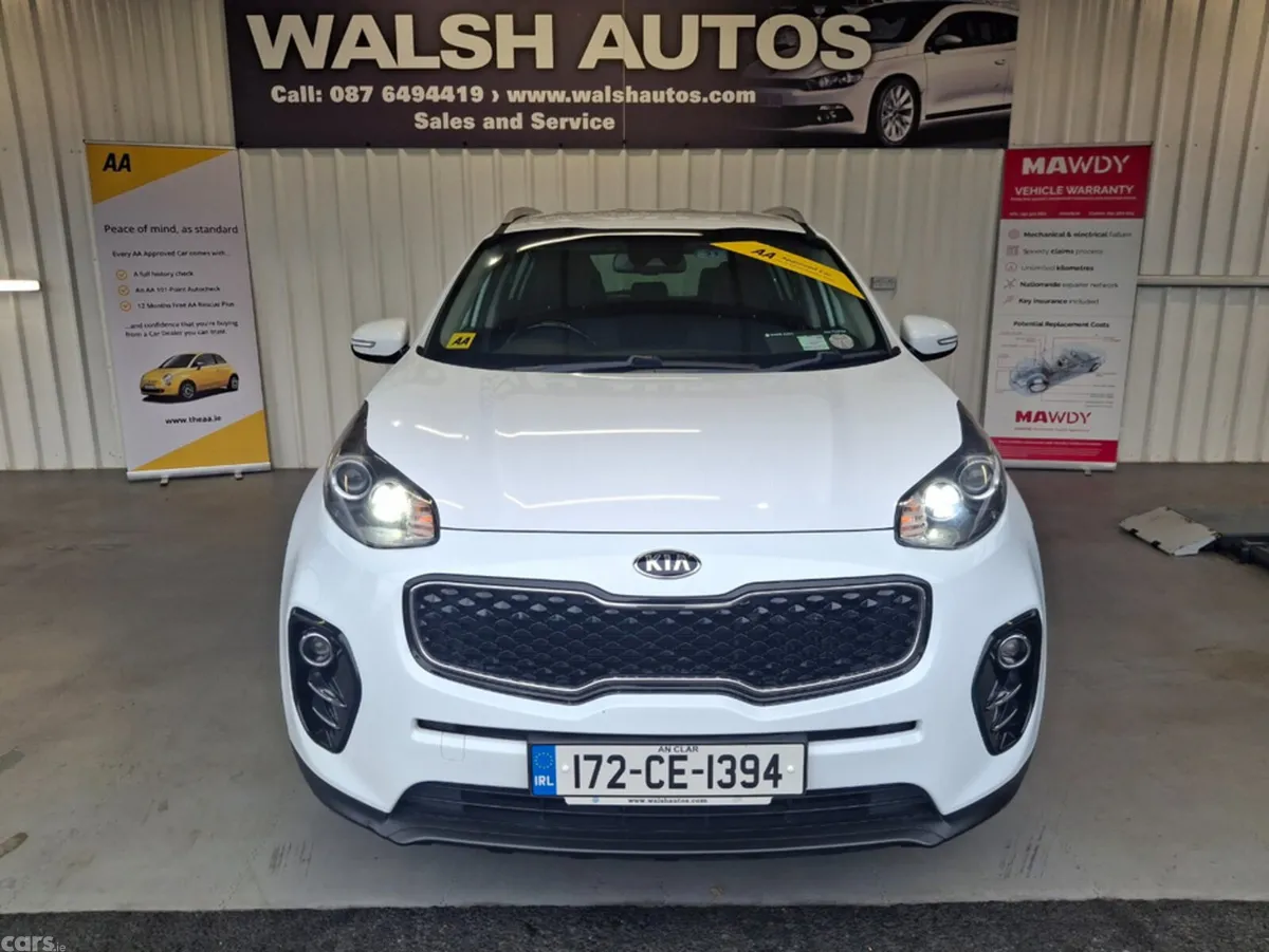 Kia Sportage MPV, Diesel, 2017, White