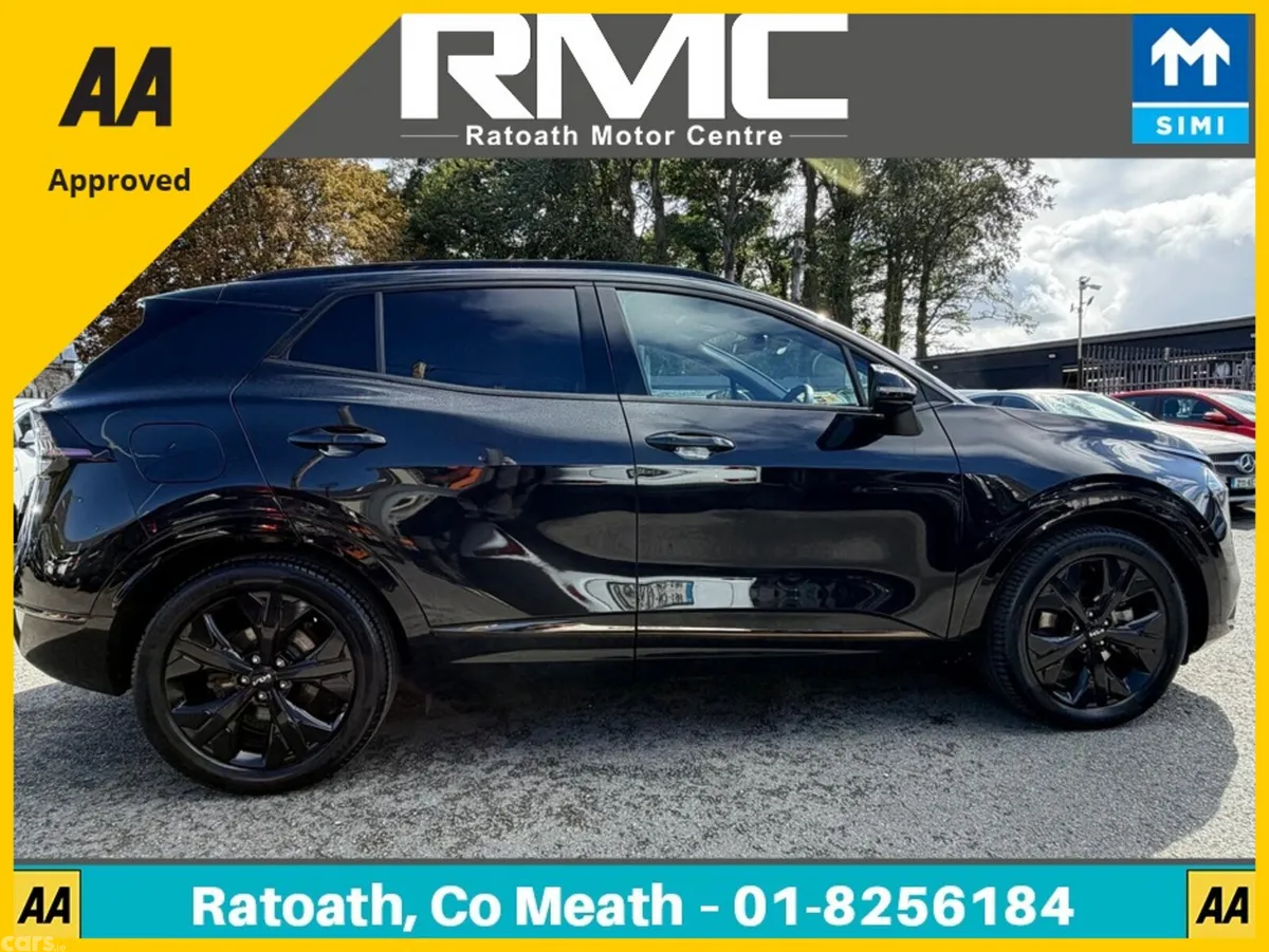 Kia Sportage SUV, Petrol Plug-in Hybrid, 2024, Black