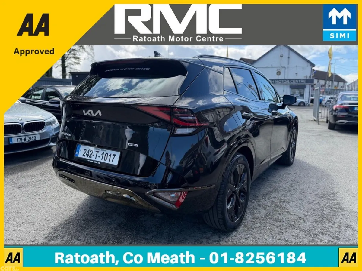 Kia Sportage SUV, Petrol Plug-in Hybrid, 2024, Black