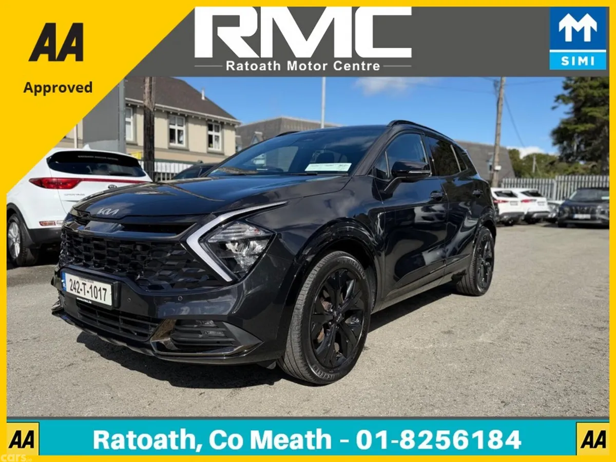 Kia Sportage SUV, Petrol Plug-in Hybrid, 2024, Black