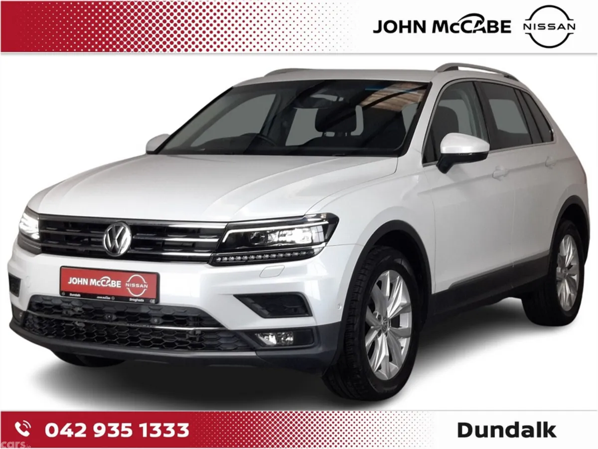 Volkswagen Tiguan SUV, Diesel, 2019, White