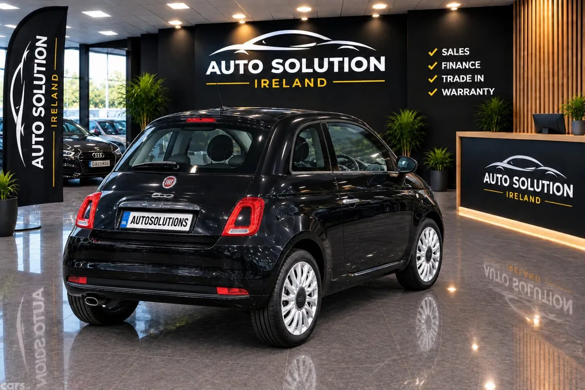 Fiat 500 Hatchback, Petrol, 2023, Black