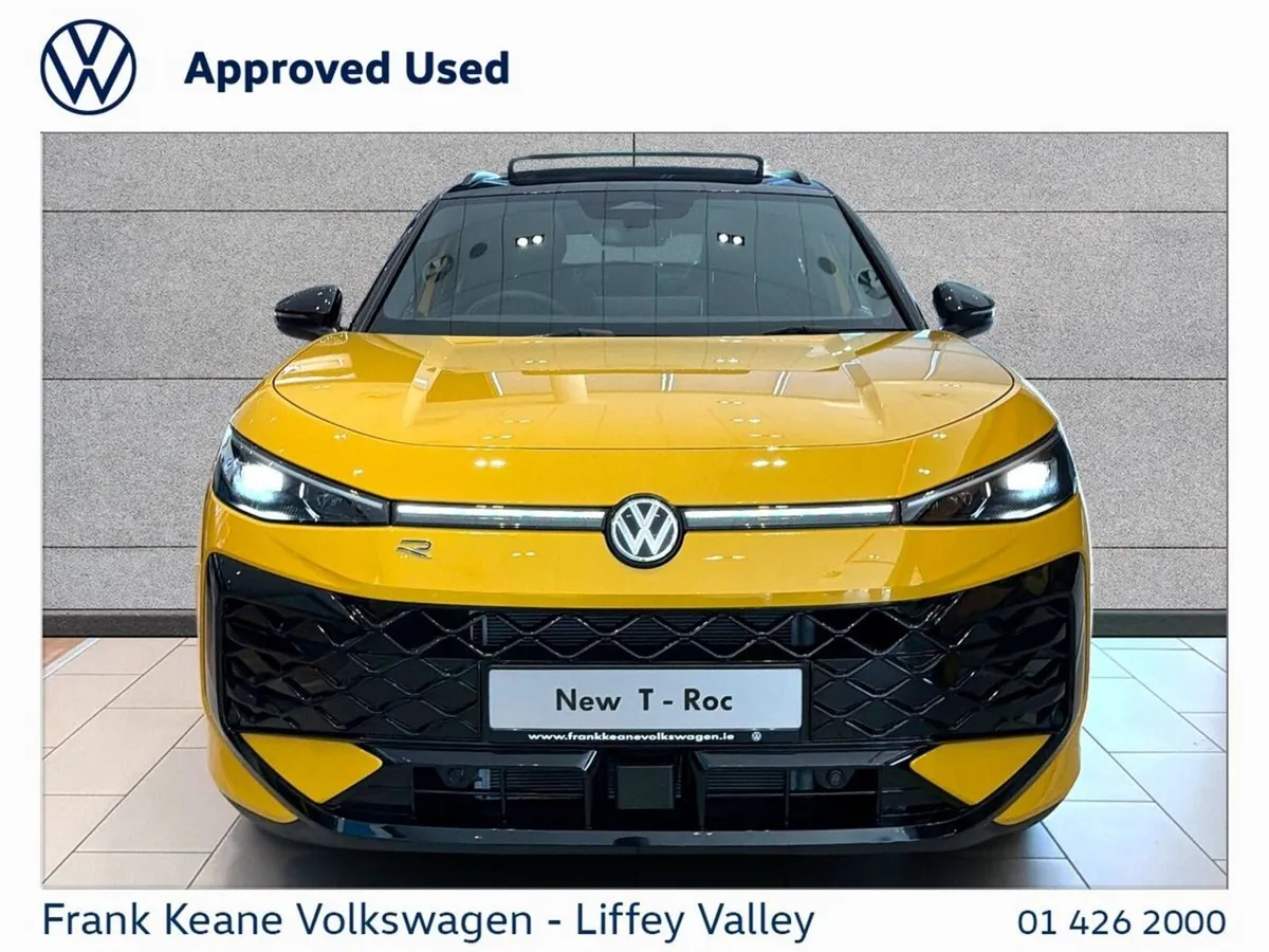 Volkswagen T-Roc SUV, Petrol Hybrid, 2027, Yellow