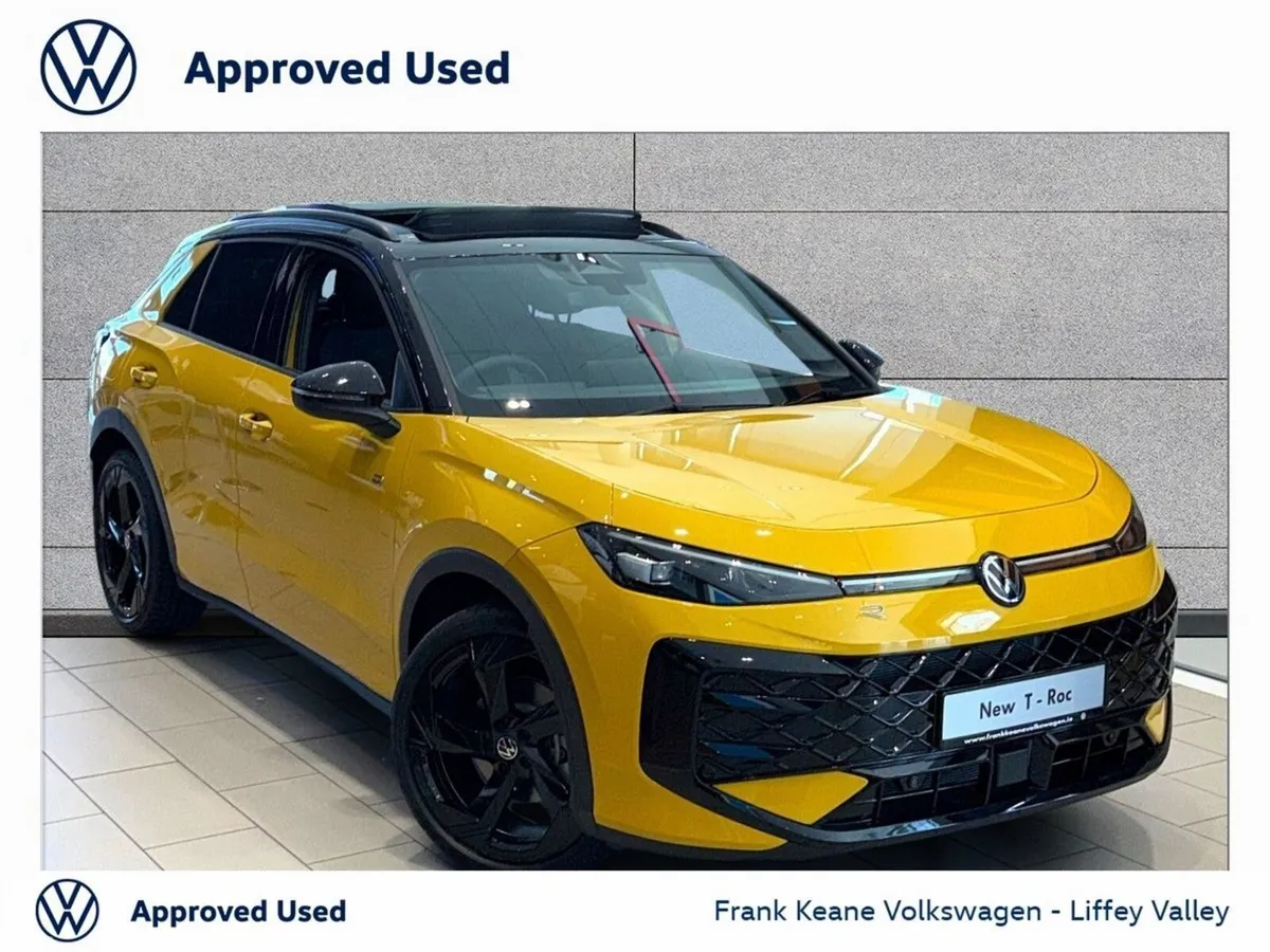 Volkswagen T-Roc SUV, Petrol Hybrid, 2027, Yellow