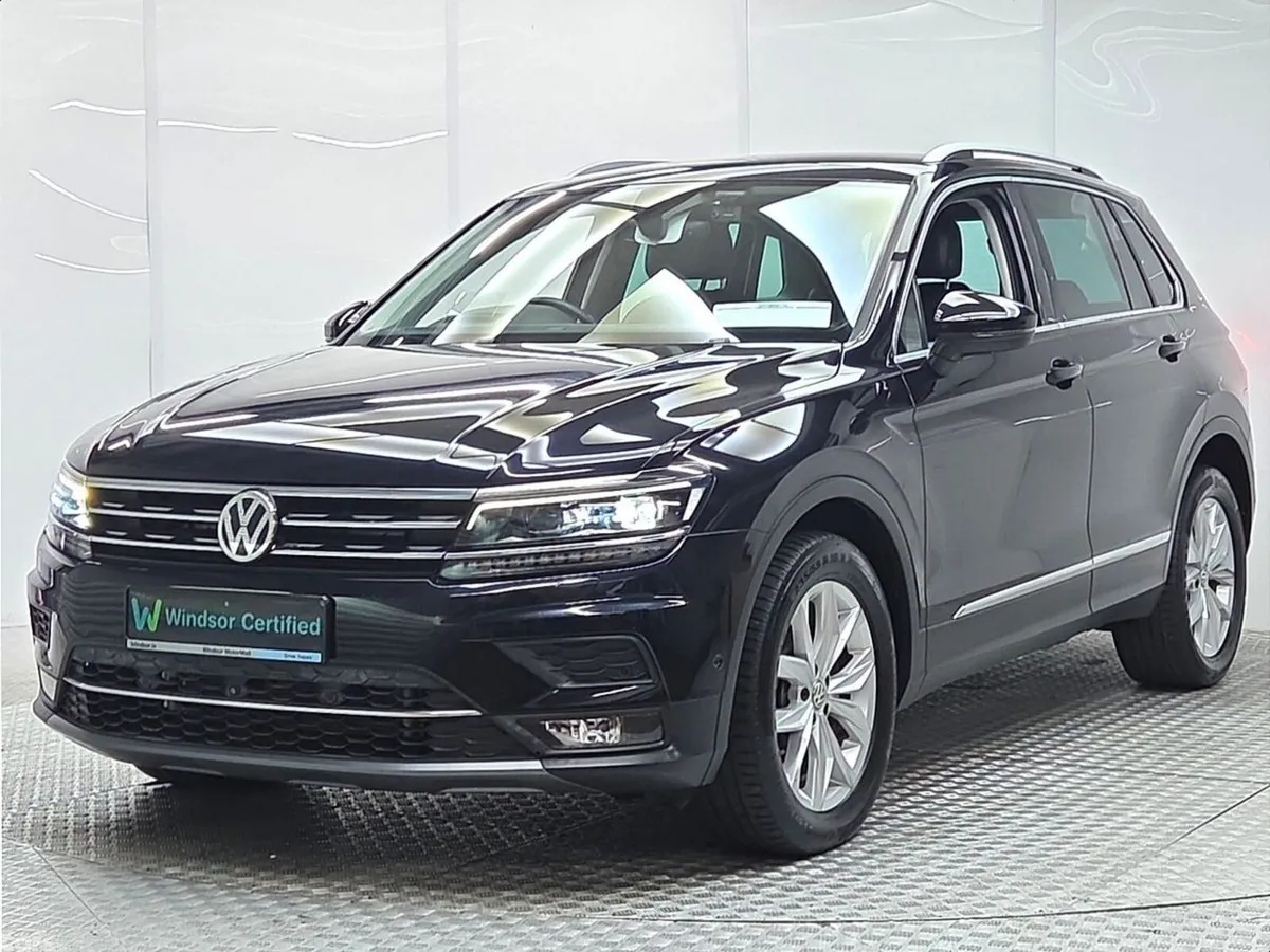 Volkswagen Tiguan SUV, Diesel, 2019, Black