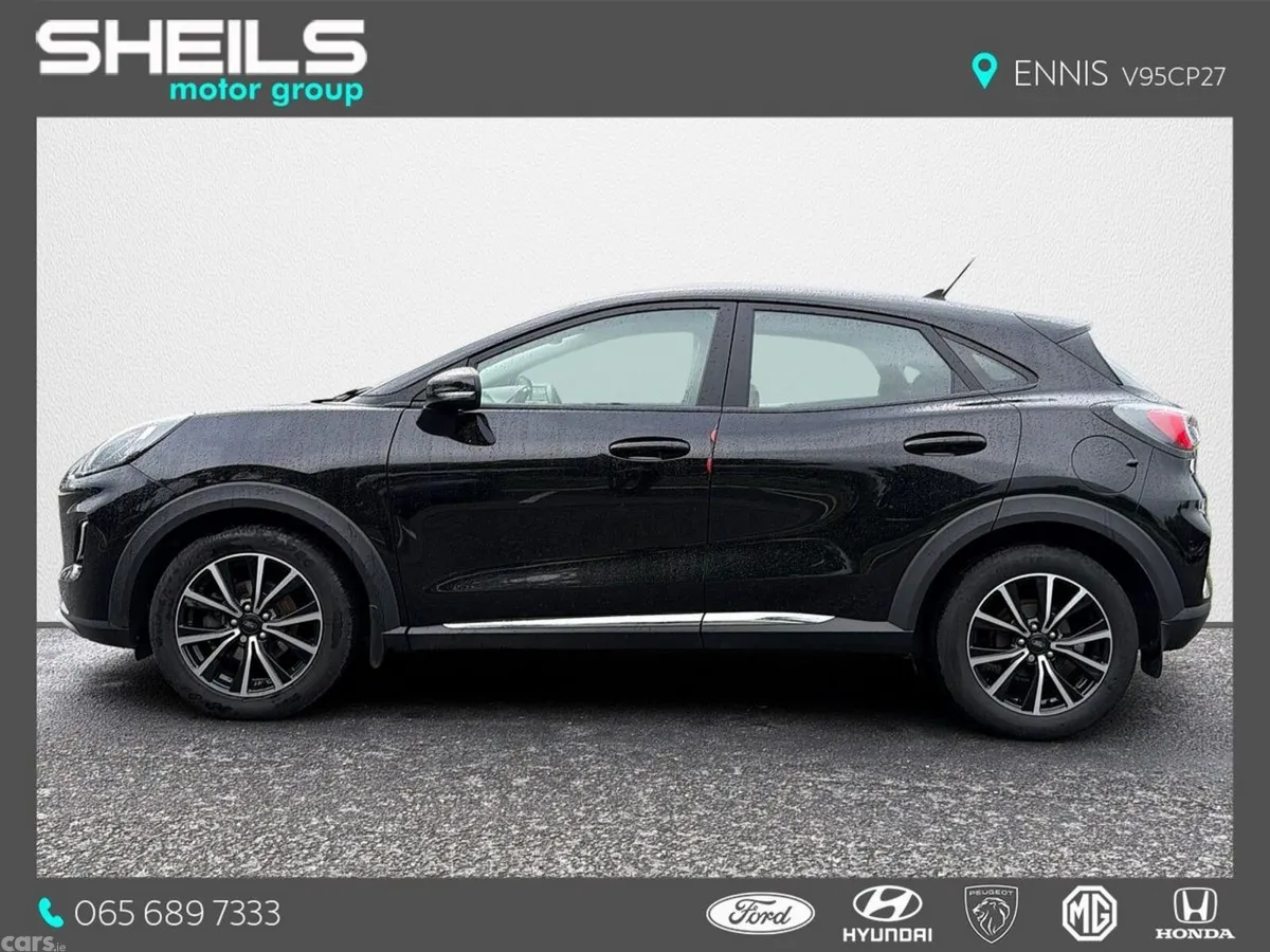 Ford Puma MPV, Petrol Hybrid, 2023, Black