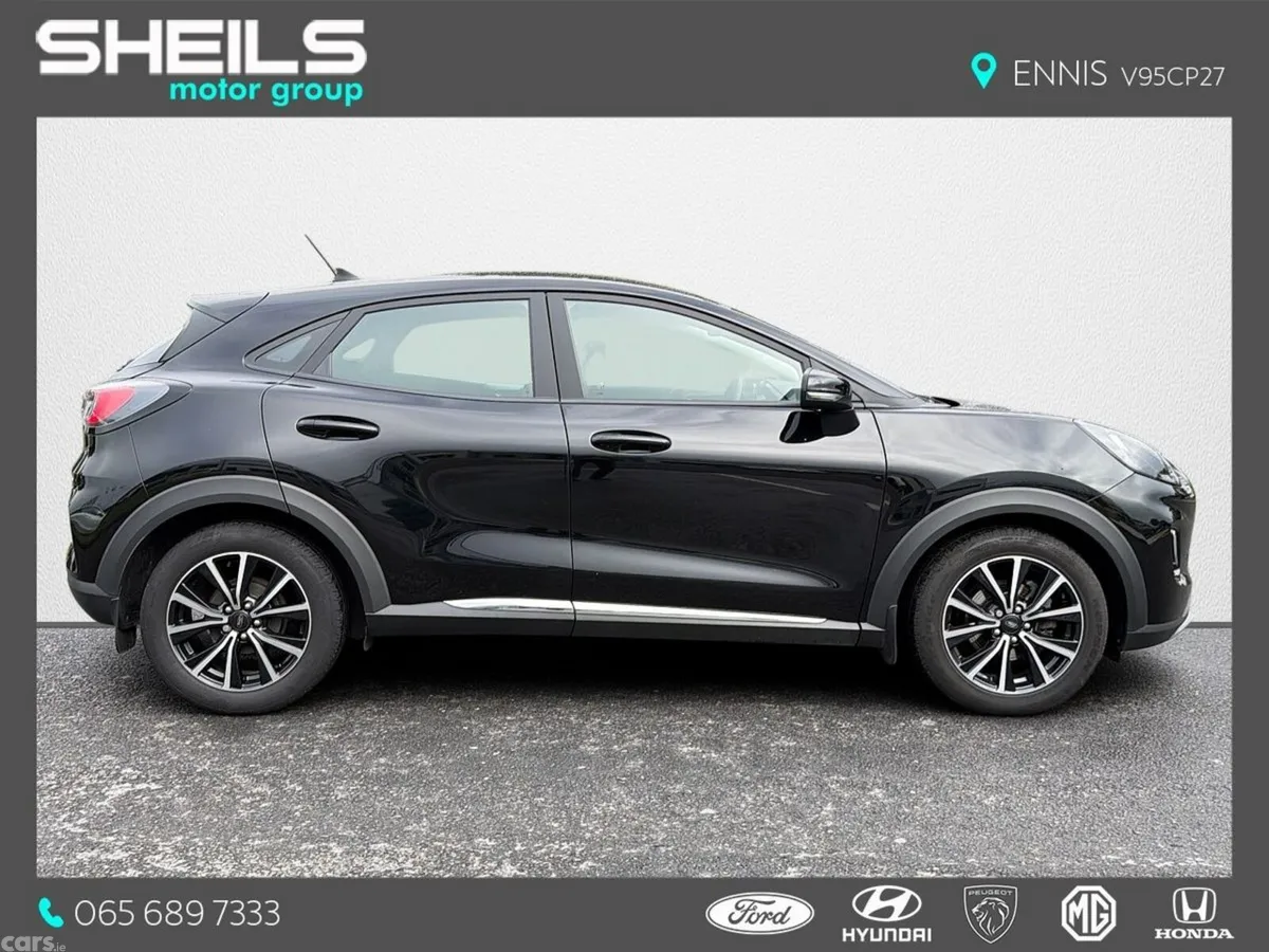 Ford Puma MPV, Petrol Hybrid, 2023, Black