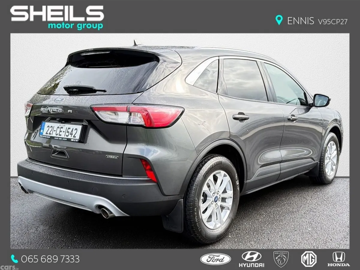 Ford Kuga SUV, Petrol Hybrid, 2022, Grey