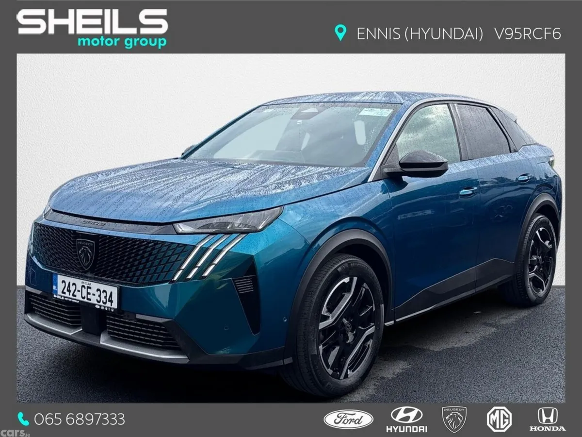 Peugeot 3008 MPV, Electric, 2024, Blue