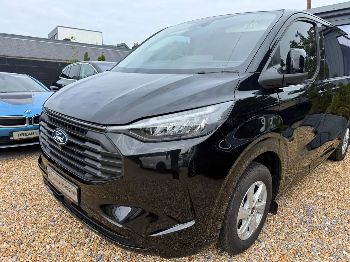 Ford Transit Custom Van, Petrol Plug-in Hybrid, 2025, Black