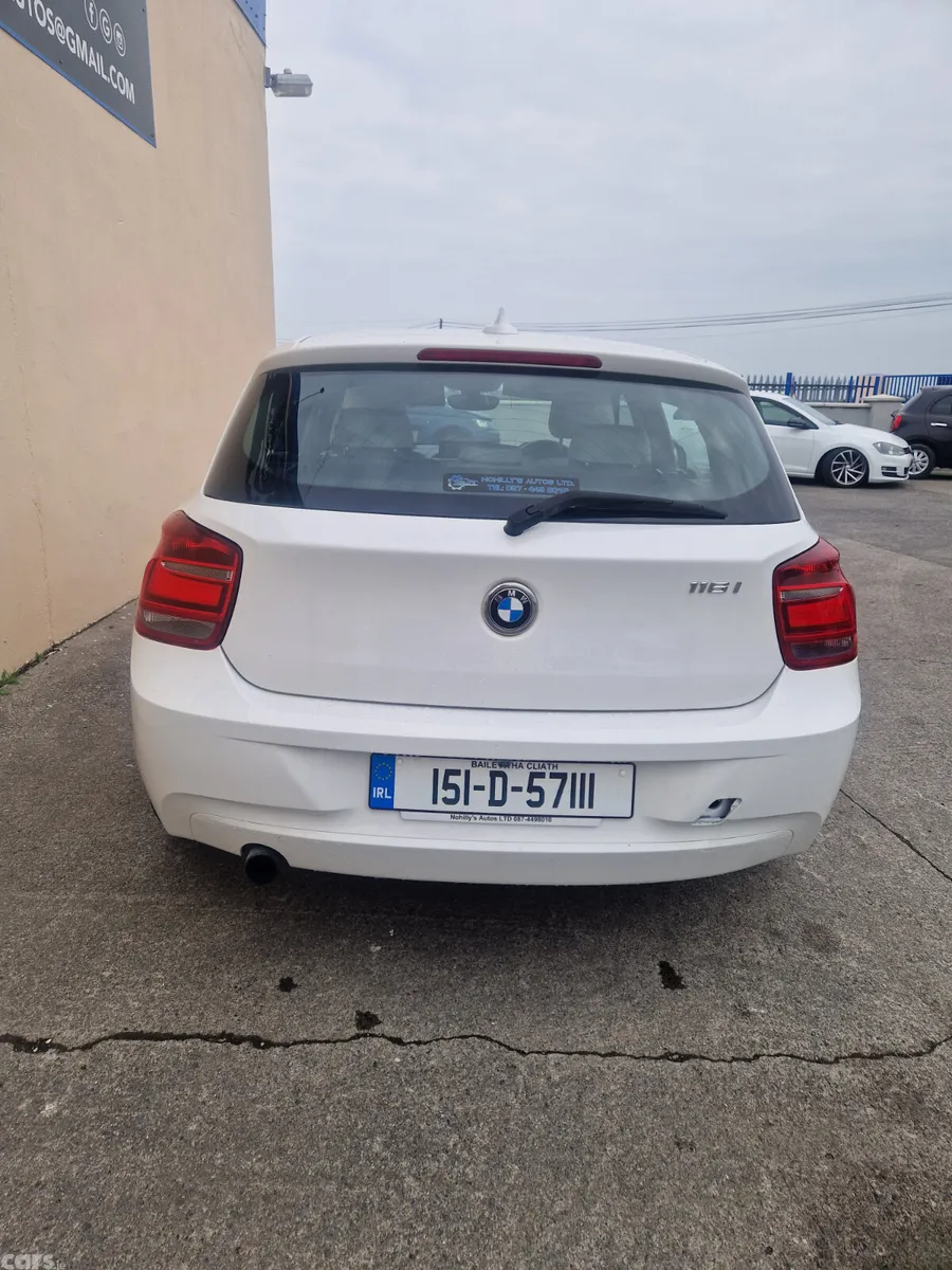 BMW 1-Series Hatchback, Petrol, 2015, White