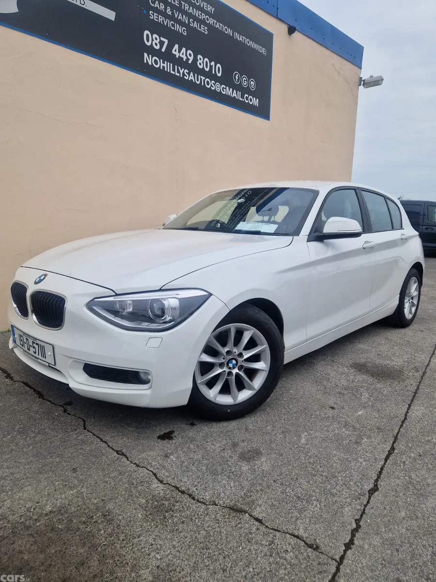 BMW 1-Series Hatchback, Petrol, 2015, White