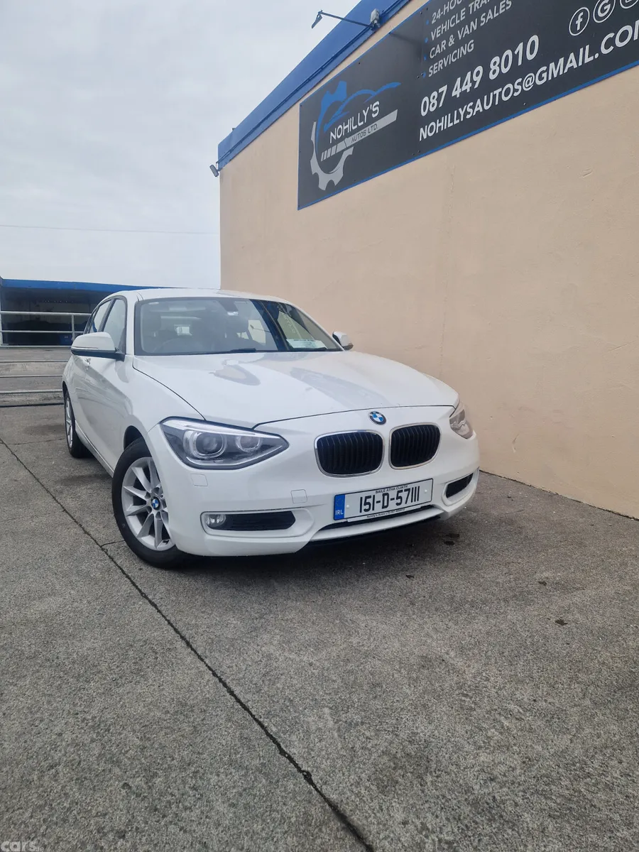 BMW 1-Series Hatchback, Petrol, 2015, White