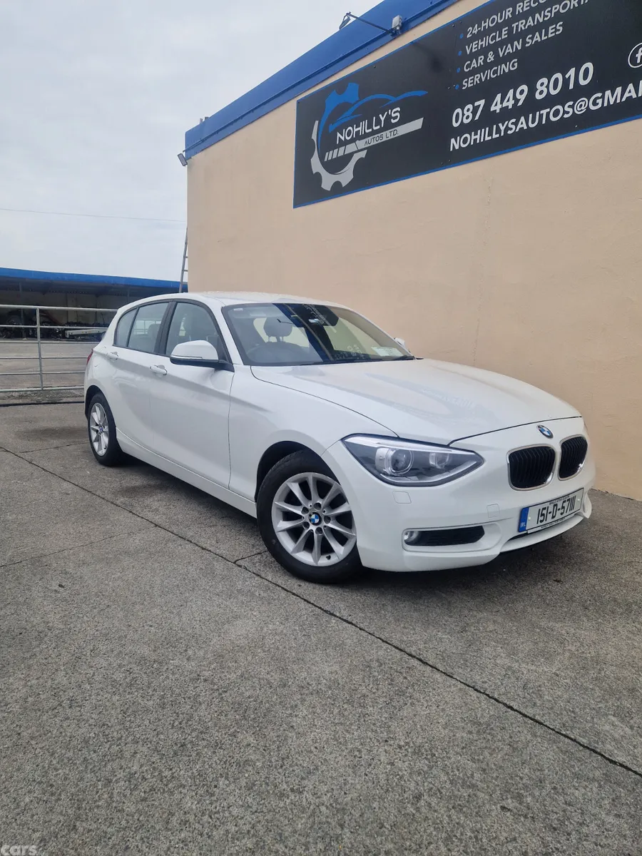 BMW 1-Series Hatchback, Petrol, 2015, White