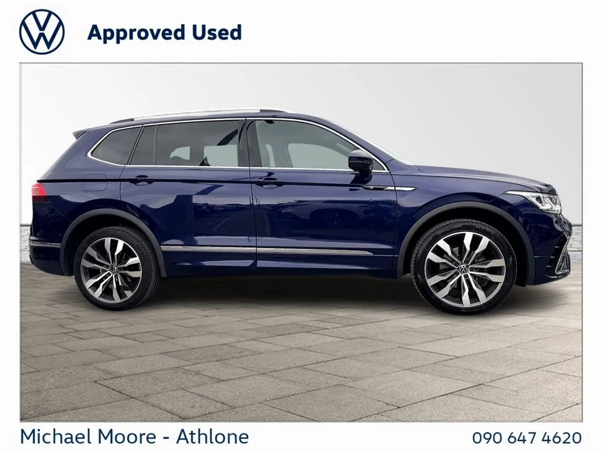 Volkswagen Tiguan Allspace SUV, Diesel, 2024, Blue