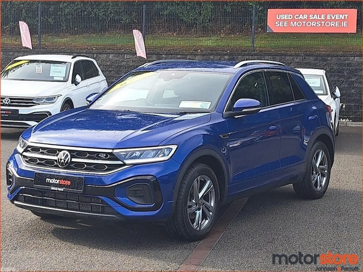 Volkswagen T-Roc SUV, Petrol, 2023, Blue