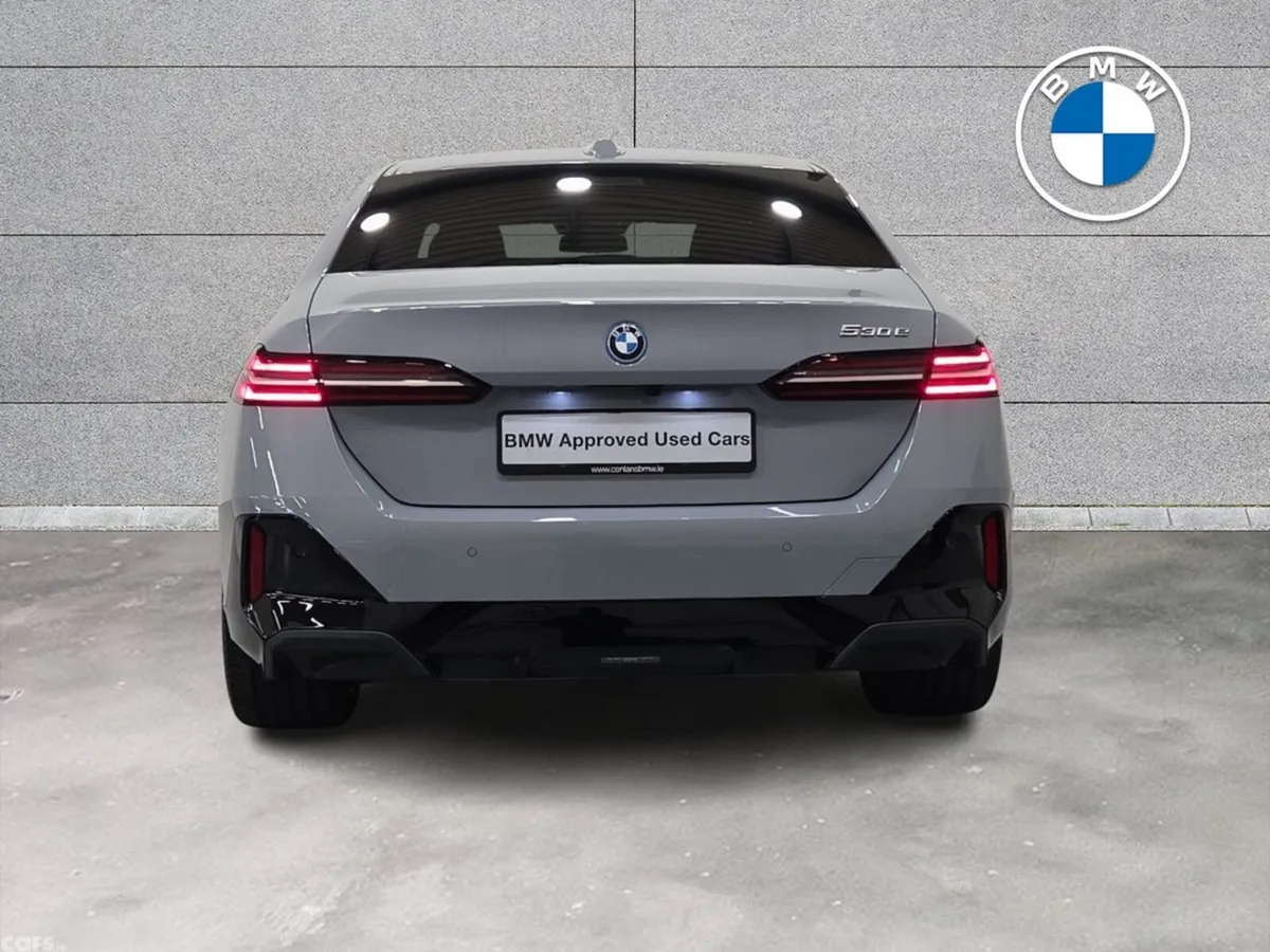 BMW 5-Series Saloon, Petrol Hybrid, 2026, Grey