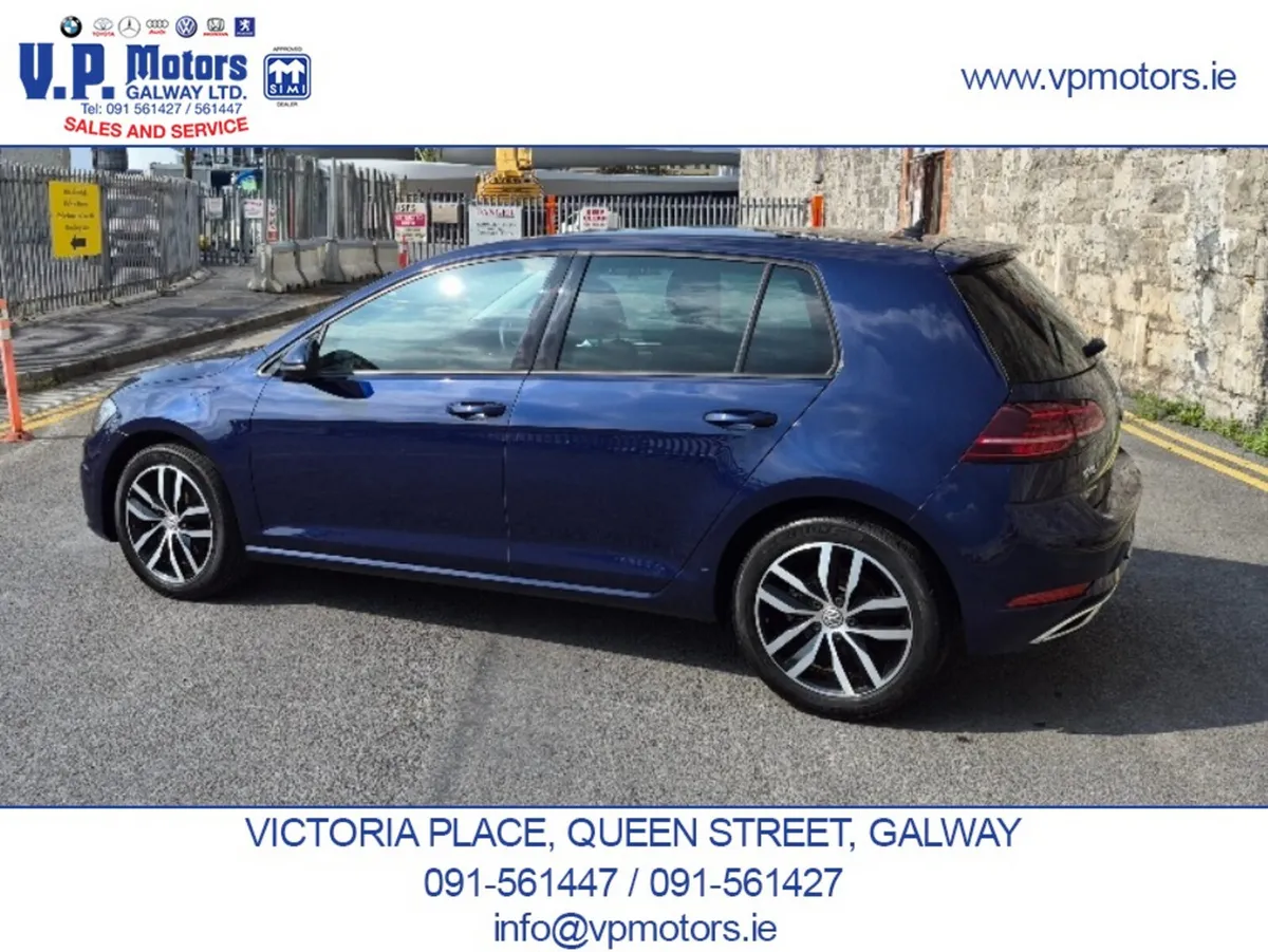 Volkswagen Golf Hatchback, Petrol, 2019, Blue