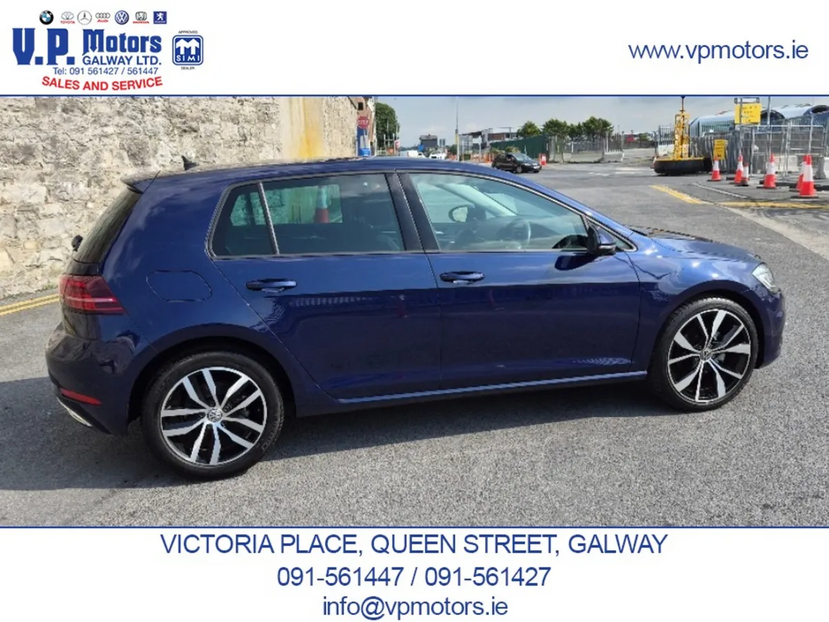 Volkswagen Golf Hatchback, Petrol, 2019, Blue