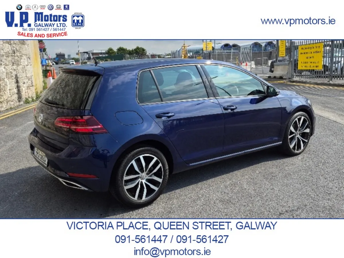 Volkswagen Golf Hatchback, Petrol, 2019, Blue