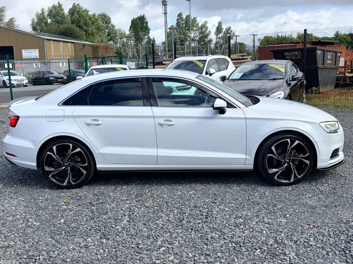 Audi A3 Saloon, Petrol, 2018, White